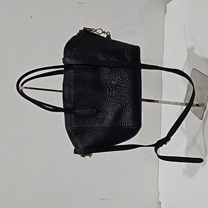 J Crew Leather Handbag Black purse crossbody